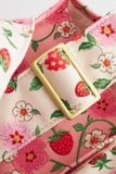  Túi đeo tay/Mini Bonded Tote - Strawberry Small - Hồng 