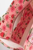  Túi đeo tay/Mini Bonded Tote - Strawberry Small - Hồng 