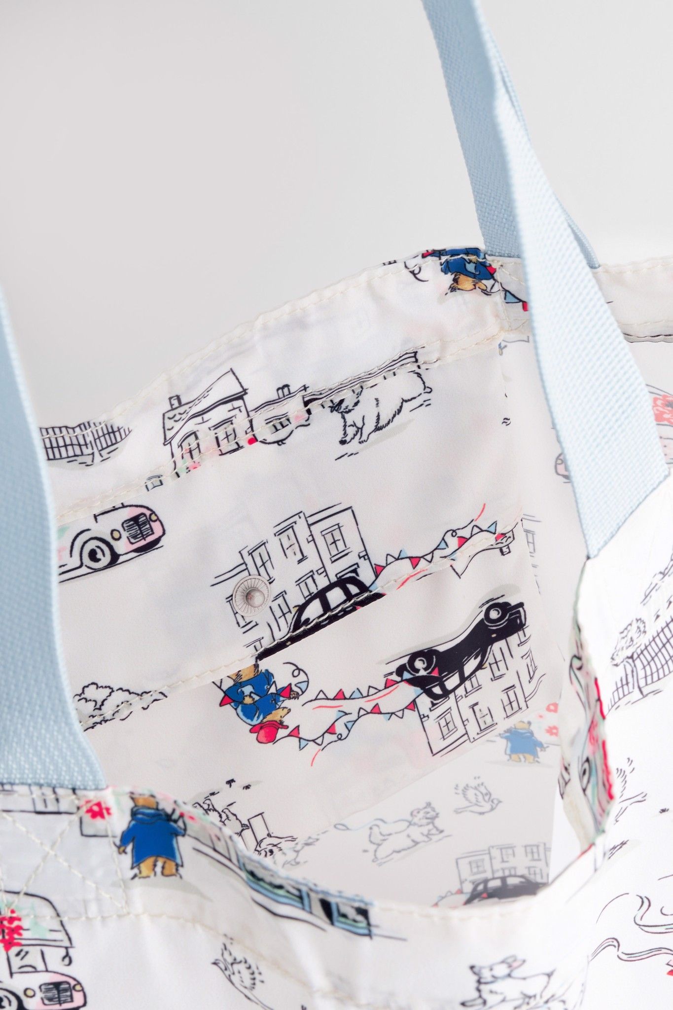  Túi đeo vai xếp gọn/Foldaway Tote - Paddington - Ecru 