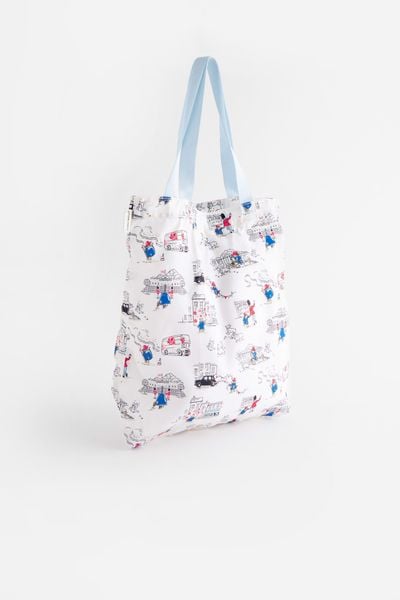  Túi đeo vai xếp gọn/Foldaway Tote - Paddington - Ecru 