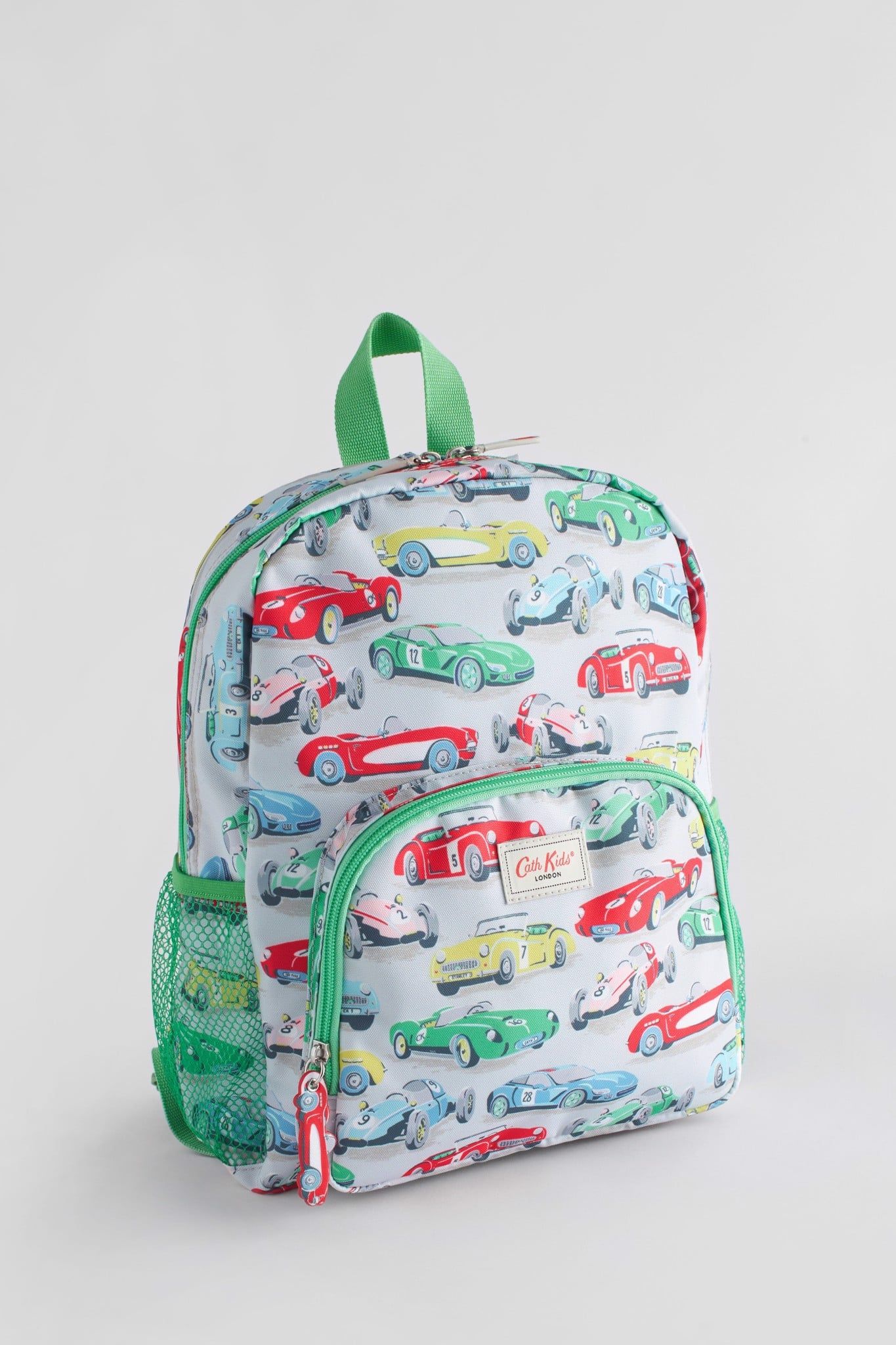  Ba lô cho bé /Kids Classic Backpack - Retro Cars - Xanh Lá 