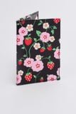  Ví đựng hộ chiếu/Passport Case - Strawberry - Đen 