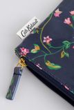  Ví nữ/Zipped Purse - Twin Flowers - Xanh Navy 