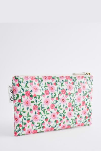  Ví nữ/Zipped Purse - Stawberry Ditsy - Ecru 