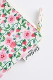  Ví nữ/Zipped Purse - Stawberry Ditsy - Ecru 