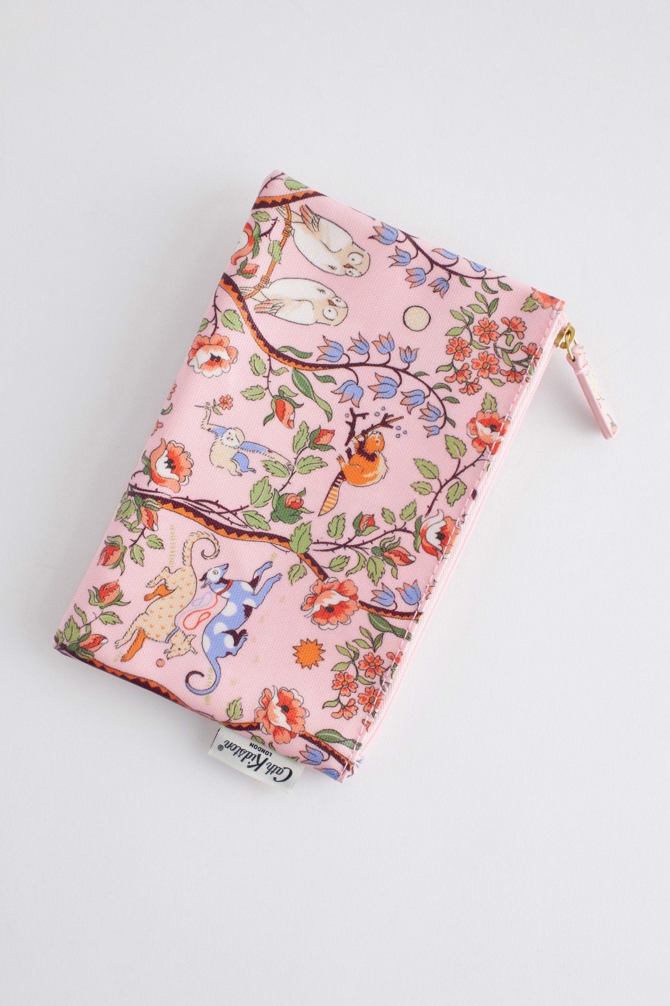  Ví nữ/Zipped Purse - Flowers & Friends - Hồng 