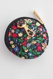  Ví/Round Coin Purse - Harmony Ditsy - Đen 