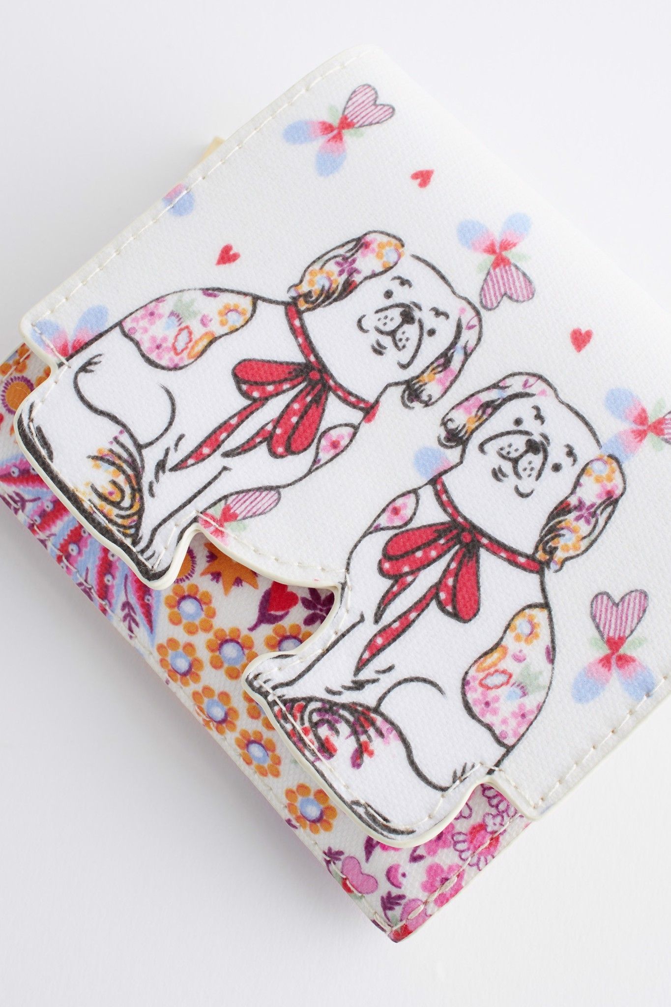  Ví nữ/Folded Wallet - A Stitch In Time - Ecru 