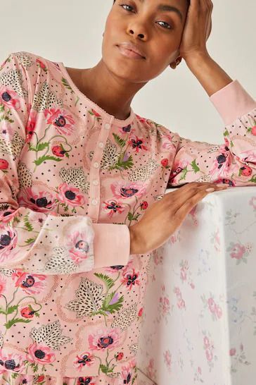  Đồ bộ/Jersey PJ - Strawberry Garden - Hồng - N65500 