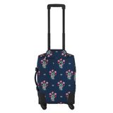  Va li/Four Wheel Small Suitcase Spot Bouquet - Navy - 1083385 