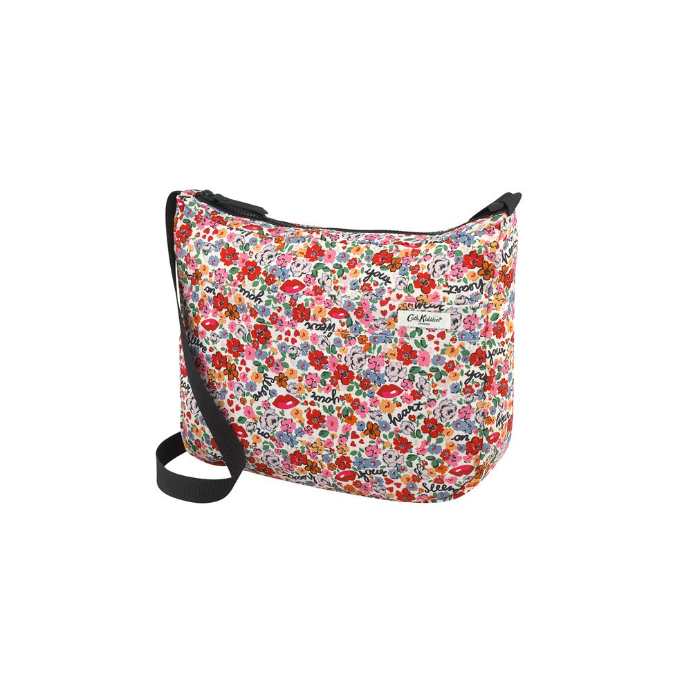  Túi đeo chéo xếp gọn/Foldaway Cross Body - Brave Soul - Cream 