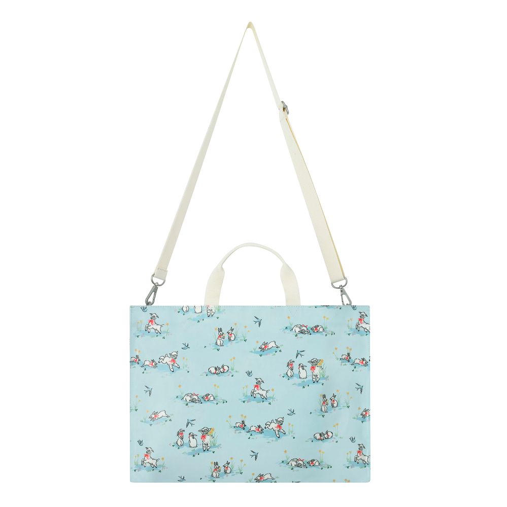  Túi đeo chéo /Strappy Carryall Spring Bunnies and Lambs  - Blue - 1089257 