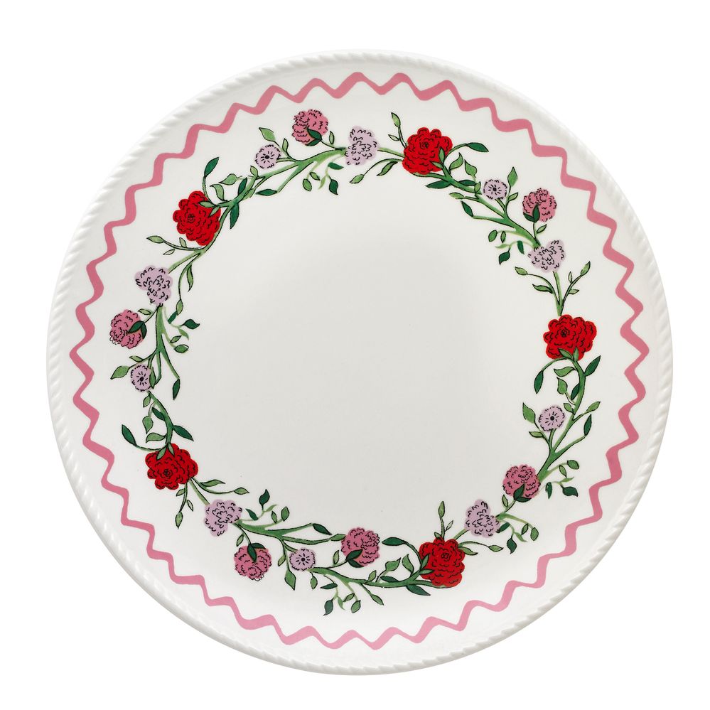  Đĩa/Dinner Plate - Rose Garland 
