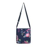  Túi đeo chéo/MFS Zipped Messenger Bag - New Birds and Roses - Navy 