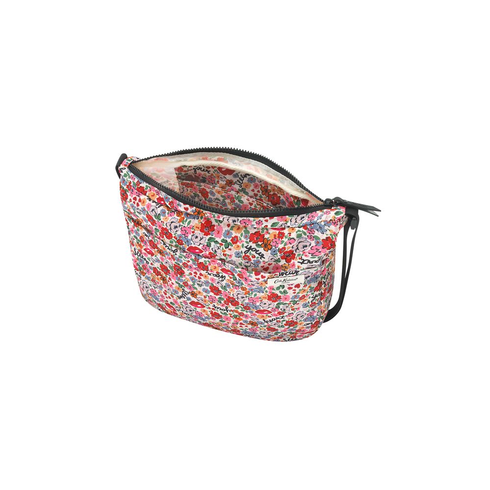  Túi đeo chéo xếp gọn/Foldaway Cross Body - Brave Soul - Cream 