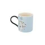  Cath Kidston - Ly/Rosie Fine China Mug - Celestial - Blue 