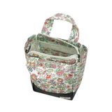  Cath Kidston - Túi đeo chéo/Organic Cotton Small Tote - Dense Paisley - Mint 