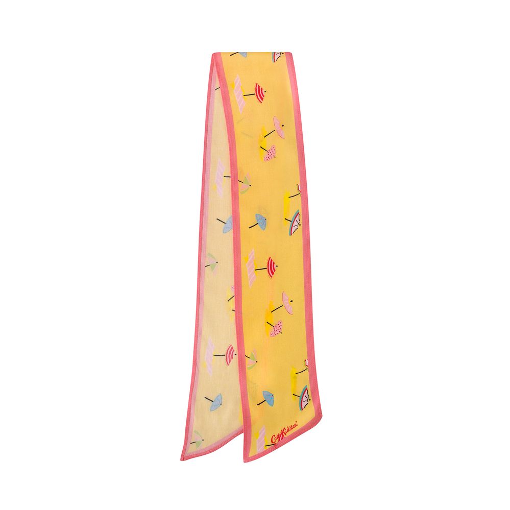 Khăn quàng cổ/Scarf Sunny Parasols Yellow Cath Kidston VN
