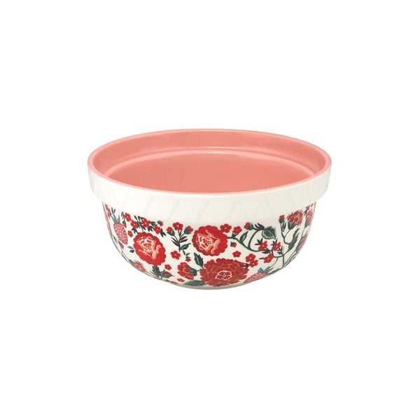  Tô/Bát/Mixing Bowl - Strawberry Garden  - Cream/Pink 