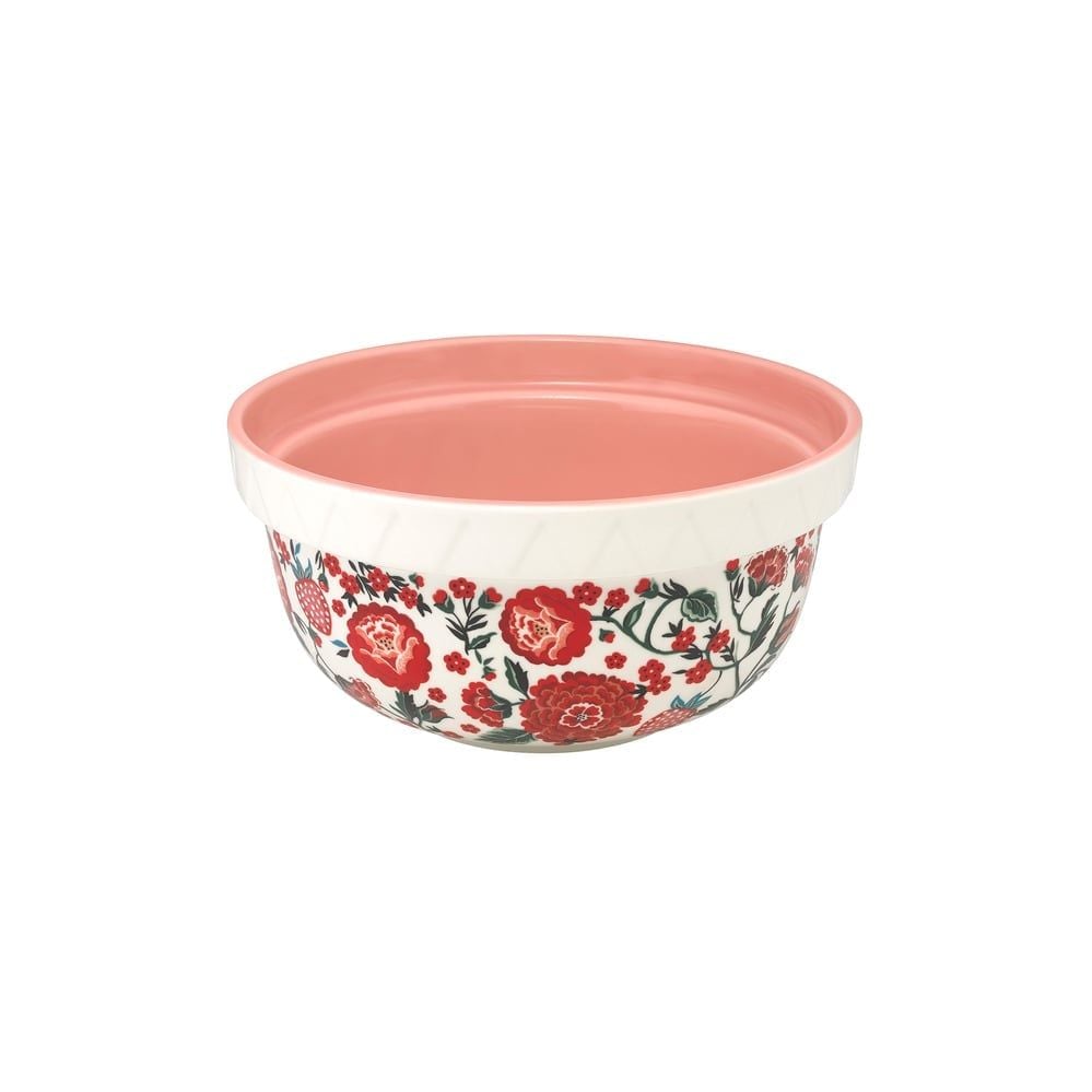  Tô/Bát/Mixing Bowl - Strawberry Garden  - Cream/Pink 