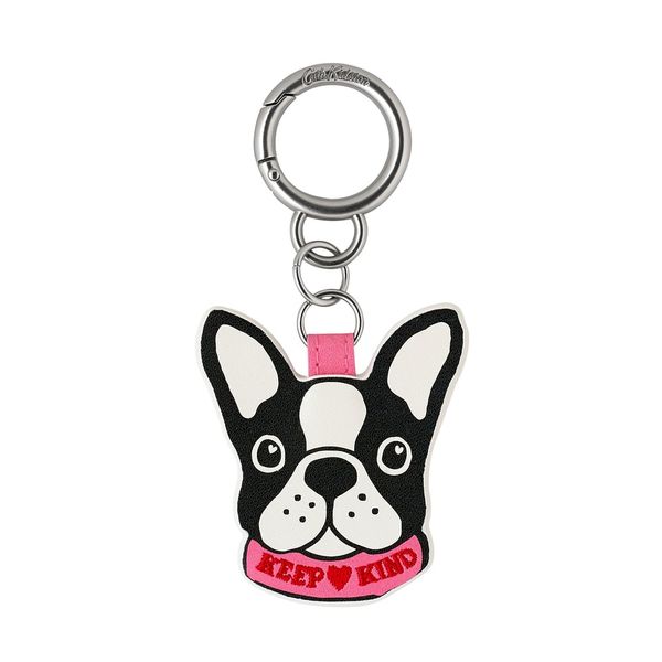 Móc khóa/Best Friend Keyring - Boston Terrier Keyring - Cream 