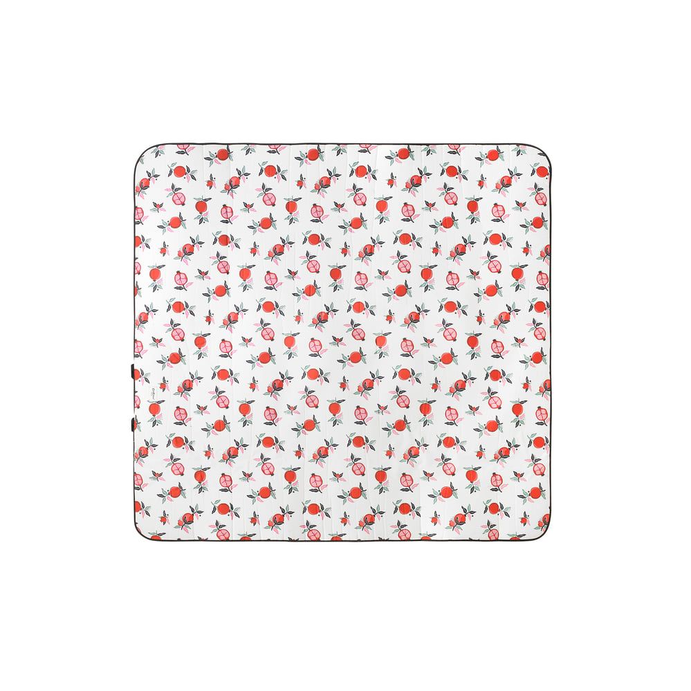  Tấm trải dã ngoại/Picnic Blanket - Pomegranate - Cream 