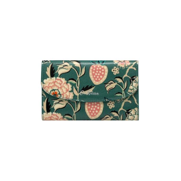  Ví gập/Foldover Wallet - Strawberry Garden  - Teal 
