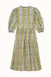  Đầm/Soft Waisted Dress - Sweet Pea Stripe Small - Yellow 