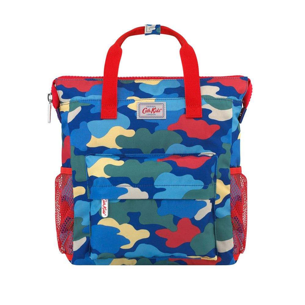  Ba lô cho bé /Kids Large Tote Backpack - Camouflage - Navy 