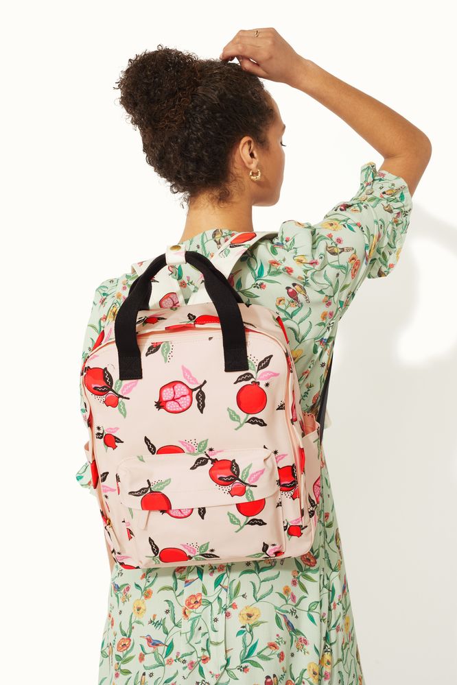  Ba lô đi học/đi làm/Utility Backpack - Pomegranate - Cream 