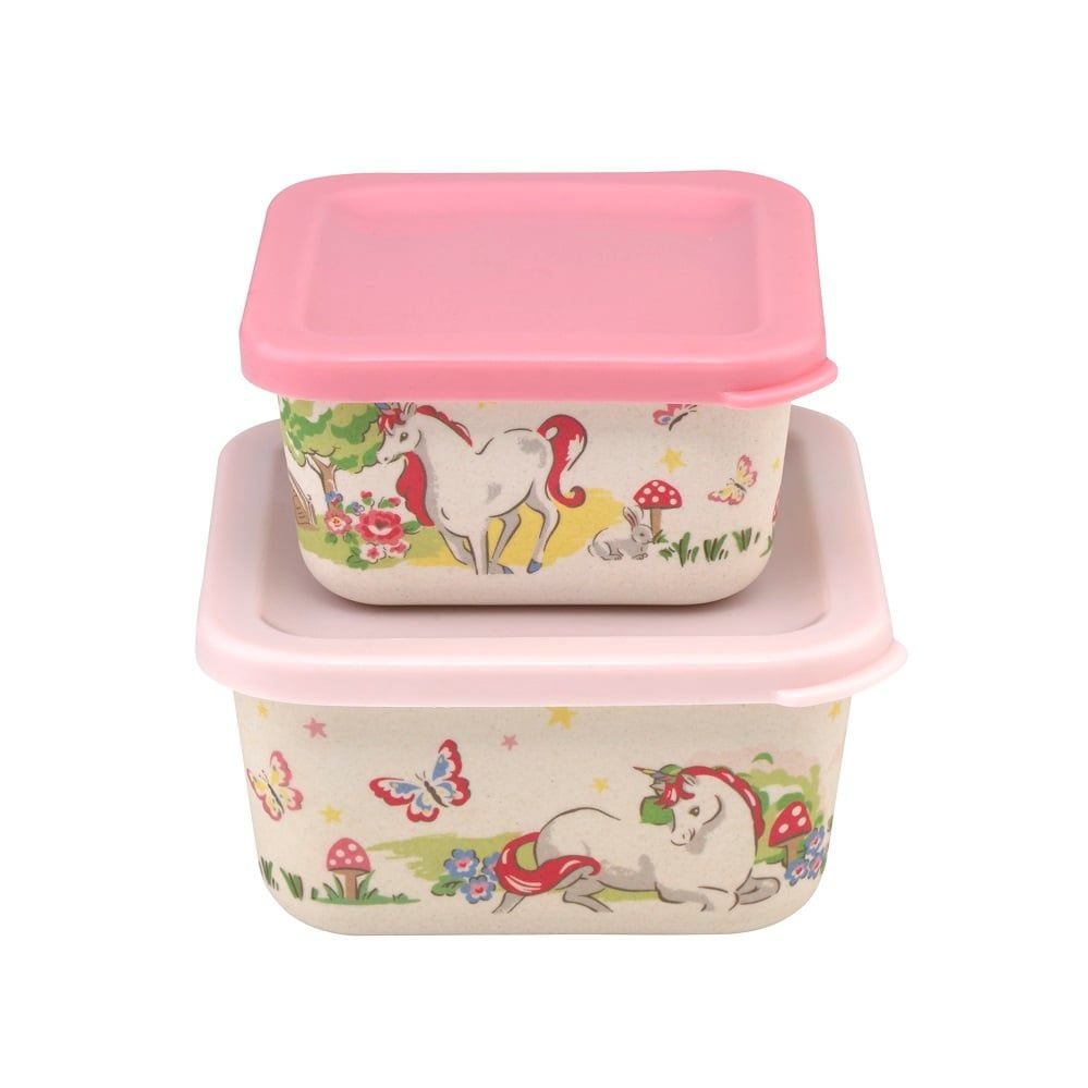  Túi đựng mỹ phẩm/Snack Boxes - Unicorn Kingdom - Pink 
