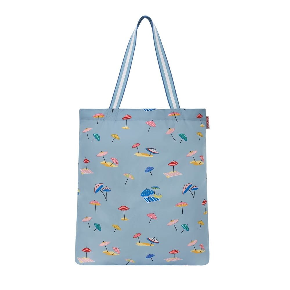  Túi đeo vai/Small Foldaway Tote - Sunny Parasols - Light Blue 