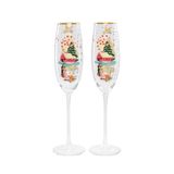  Bộ 2 ly/Set of 2 Champagne Flutes - Shine Bright - Parchment 