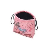  Túi dây rút/Recycled Satin Drawstring Pouch - Painted Kingdom Tote - Pink 