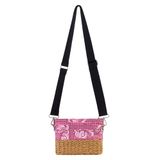  Túi đeo chéo/Basket Cross Body Bag - Bandana - Pink - 1048810 