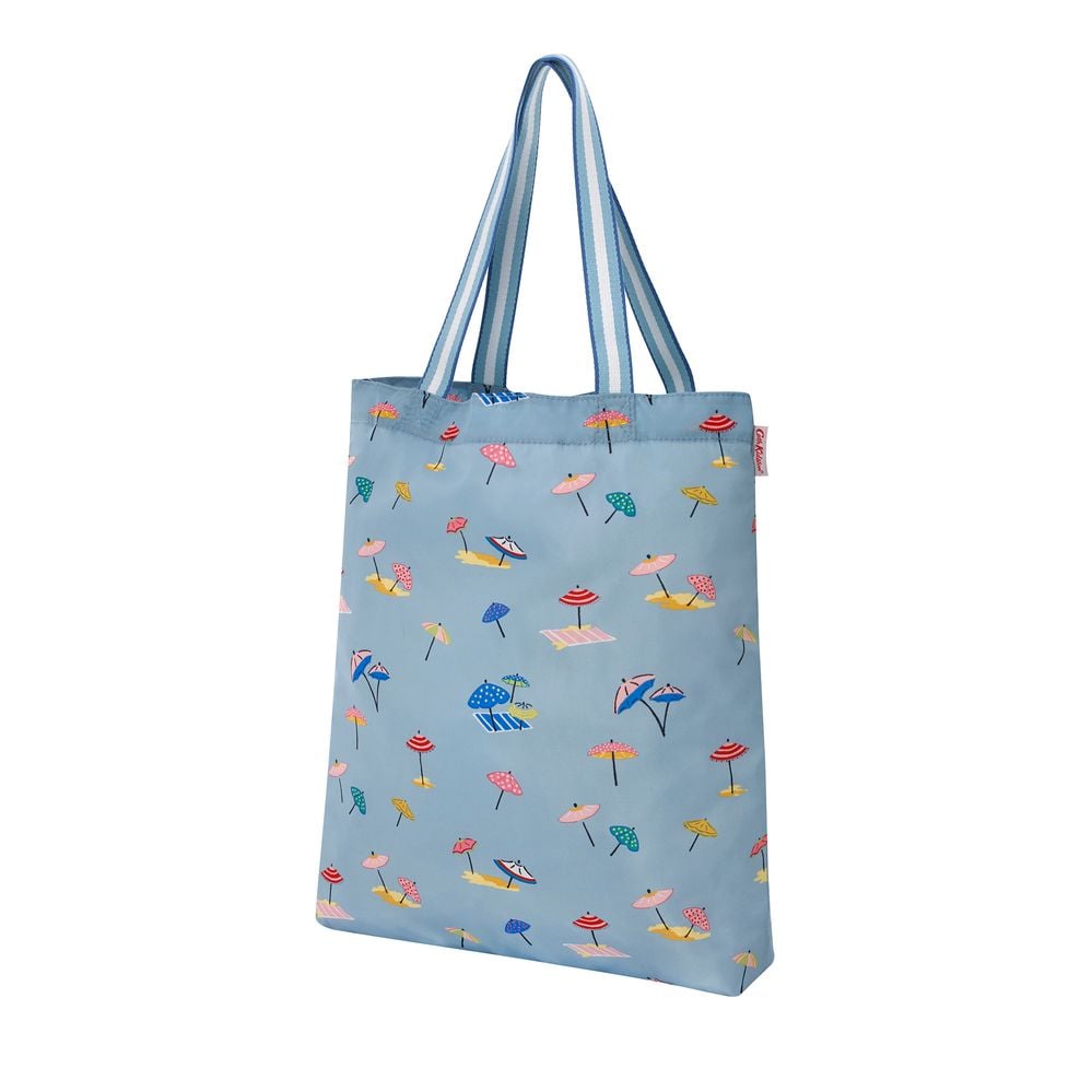  Túi đeo vai/Small Foldaway Tote - Sunny Parasols - Light Blue 