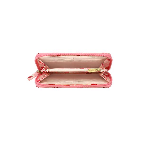  Ví nữ dài/Continental Zip Wallet - Marble Hearts Ditsy - Pink 