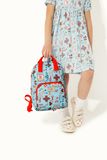  Ba lô cho bé /Kids Medium Backpack - Patchwork Ditsy - Blue 