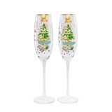  Bộ 2 ly/Set of 2 Champagne Flutes - Shine Bright - Parchment 