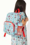  Ba lô cho bé /Kids Classic Large Backpack with Mesh Pocket - Patchwork Ditsy - Blue 