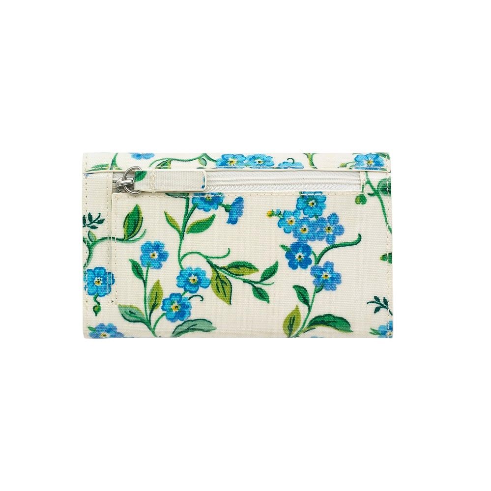  Ví gập/Foldover Wallet - Forget me not - Cream 