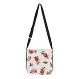  Túi đeo chéo/Zipped Messenger Bag - Pomegranate - Cream 
