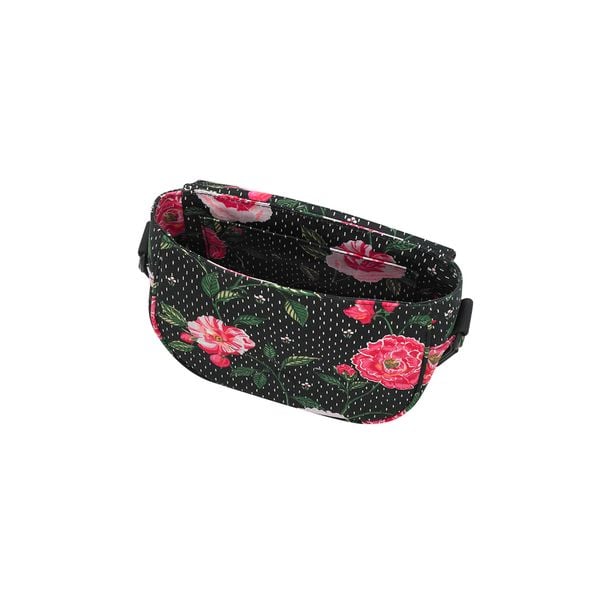  Túi đeo chéo/The Mini Saddle - Tea Rose Midscale - Black 