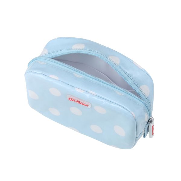  Túi đựng mỹ phẩm/Make Up Case - Button Spot - Grey Blue 
