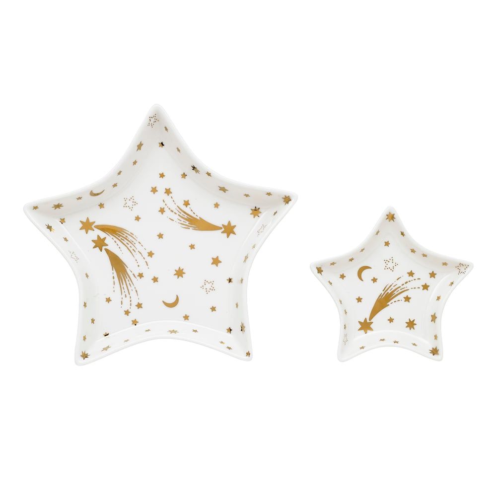  Tô/Bát/Star Bowls - Stars and Moon - Charcoal 