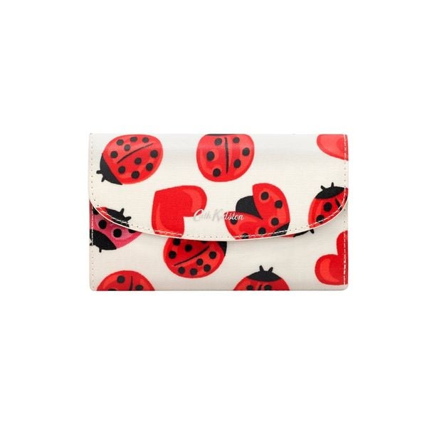  Ví gập/Foldover Wallet - Lovebugs - Warm Cream 