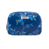  Túi đựng mỹ phẩm/Classic Cosmetic Case - Greenwich Flowers - Midnight Blue 