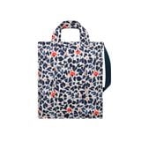  Túi đeo vai /Organic Cotton Tall Tote - Marble Hearts - Cream/Navy 