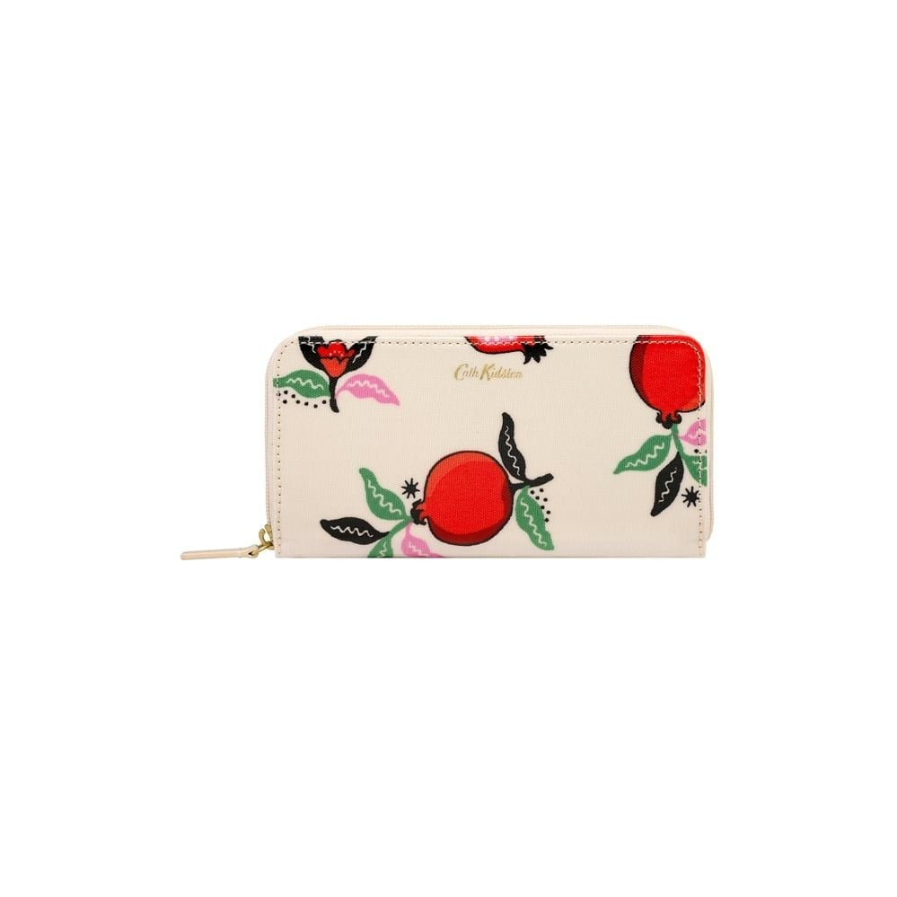  Ví nữ dài/Continental Zip Wallet - Pomegranate - Cream 