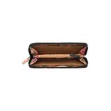  Ví nữ dài/Continental Zip Wallet - Tea Rose - Camel 
